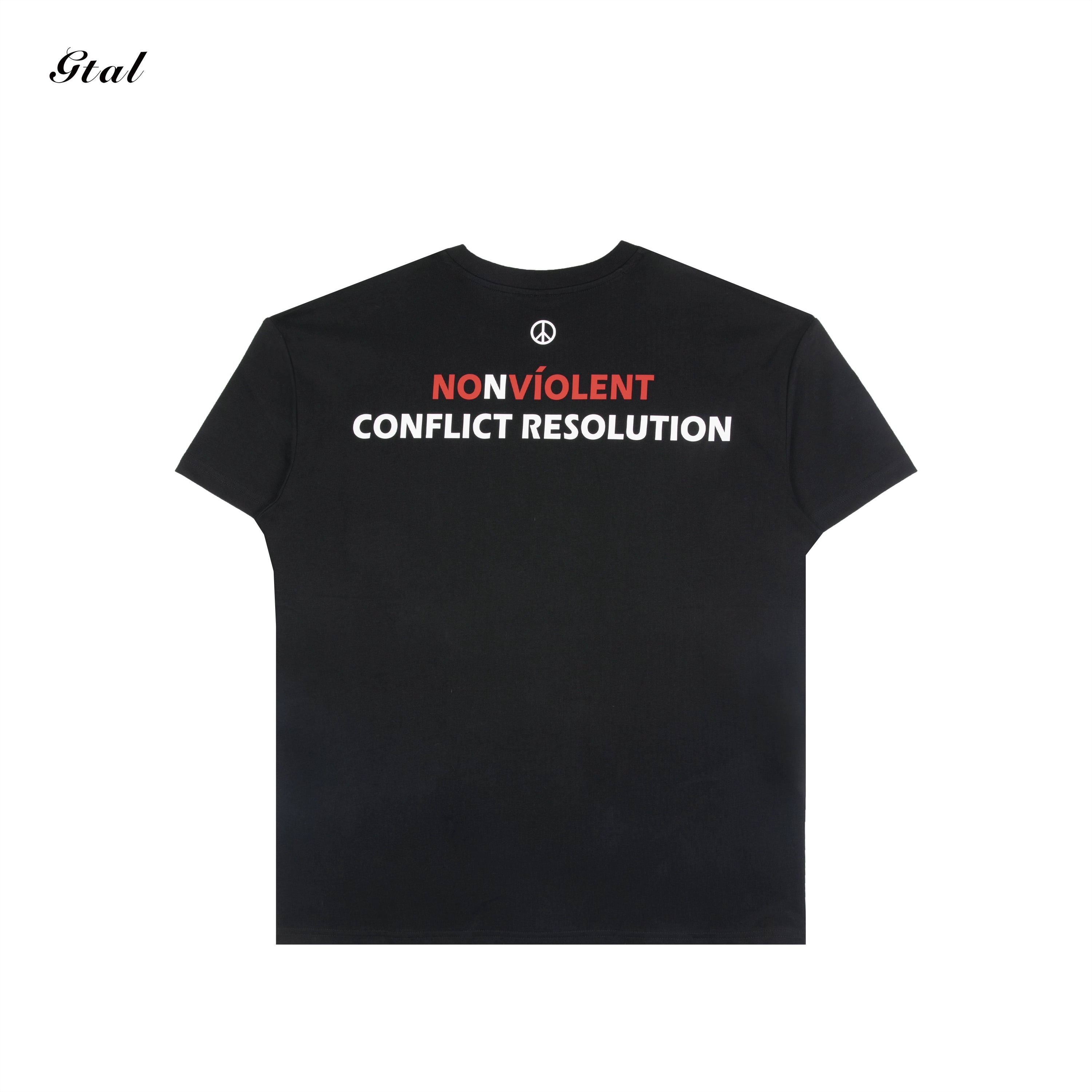 GTAL Crew Neck Sports Stretch Fitness Tee