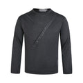 EME Diagonal-breasted Loose-knit Sweater