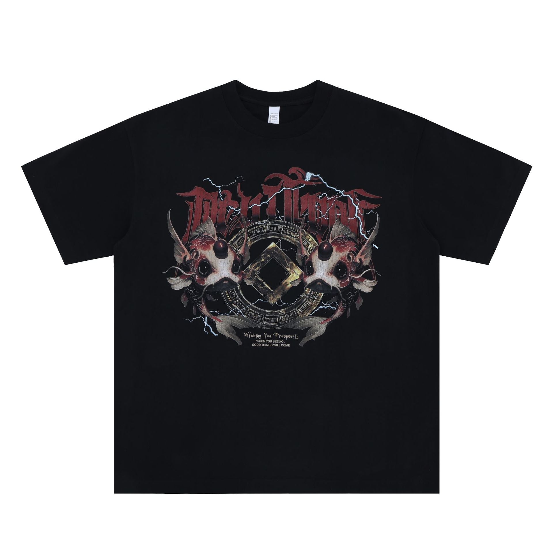 FORGIVNESS SUPER WAY Tide Brand Casual Loose Tee