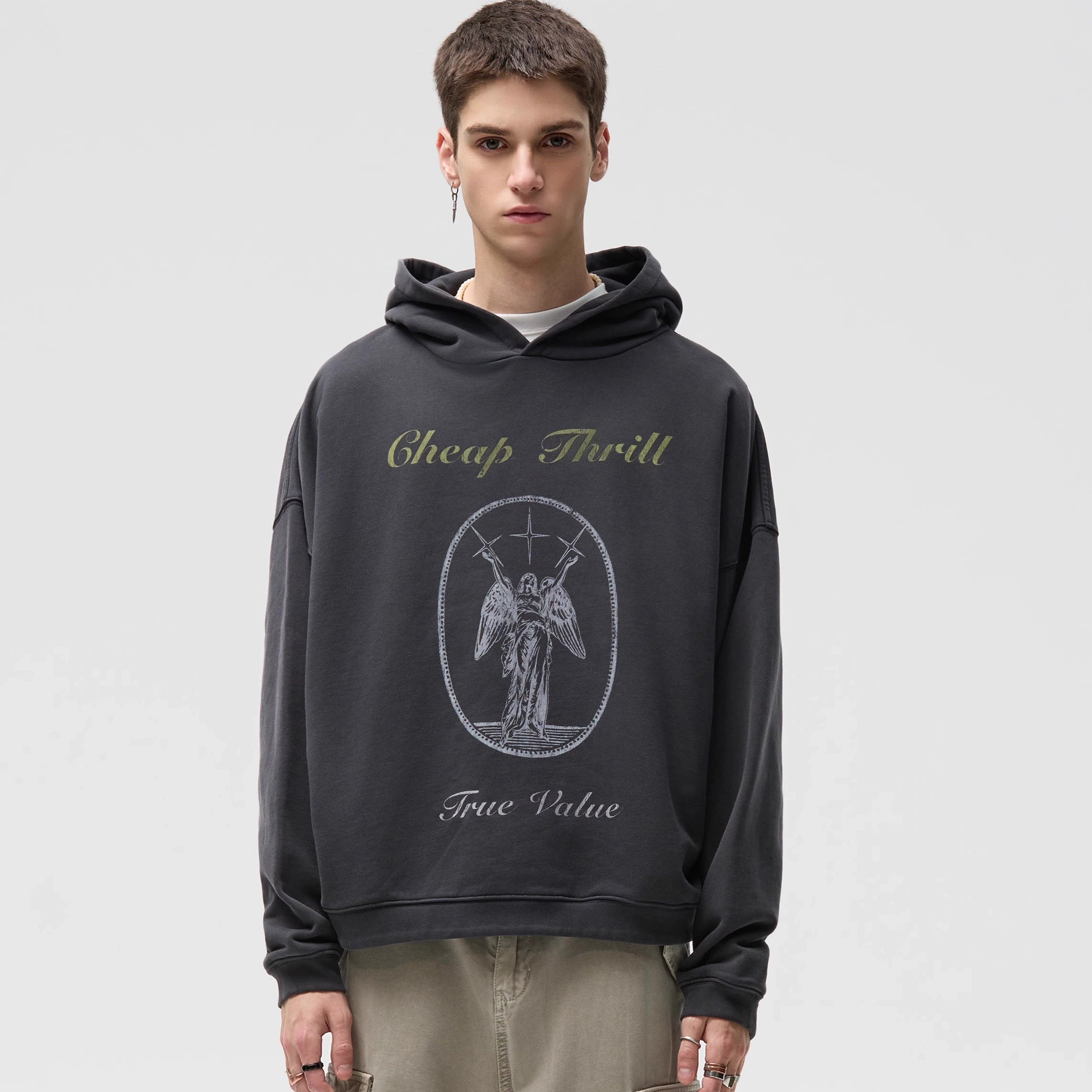 CENSMADE Vintage Casual Versatile Hoodie