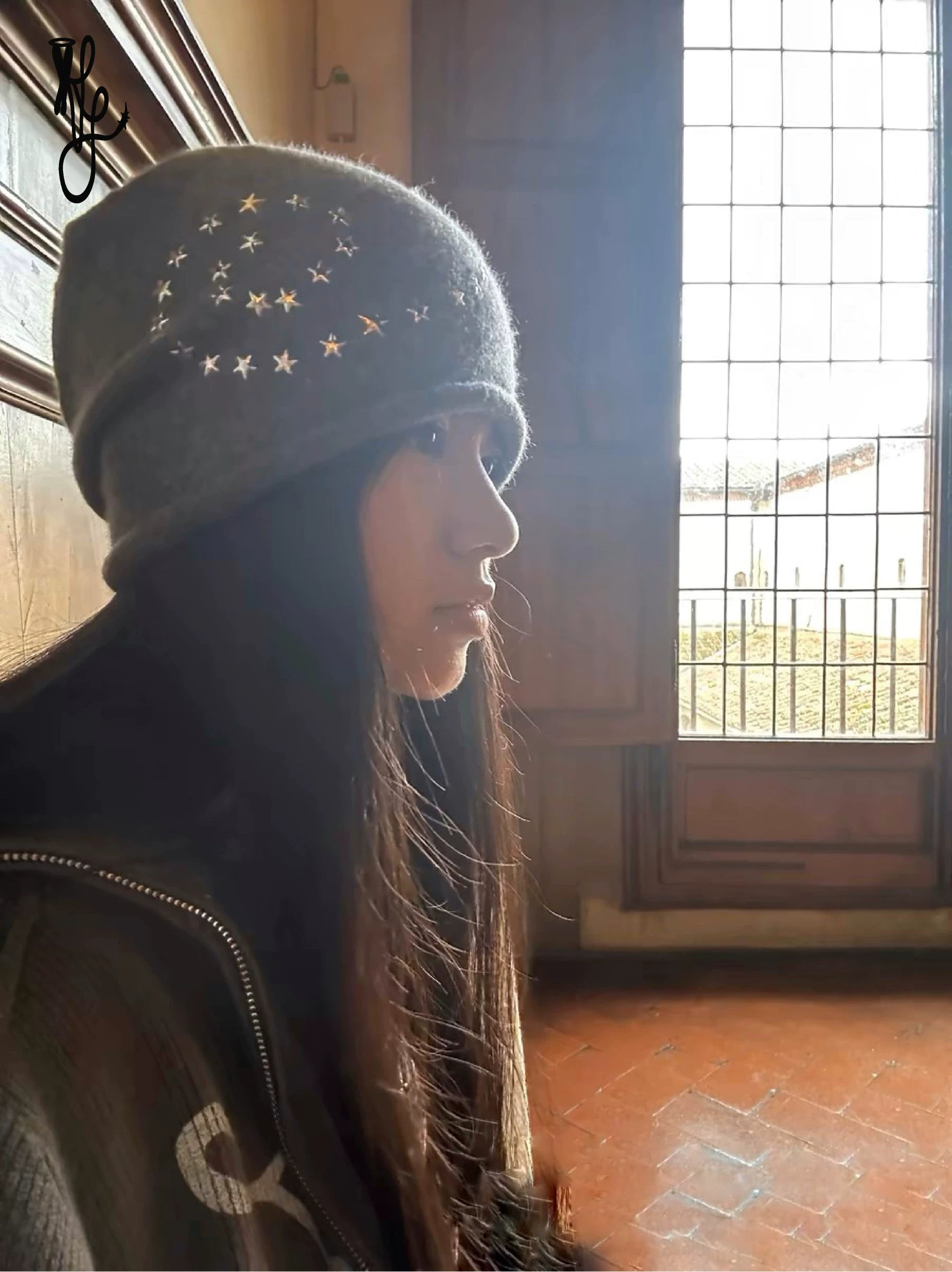 TheNewYouthPark Soft Waxy Wool Dense Knit Hat