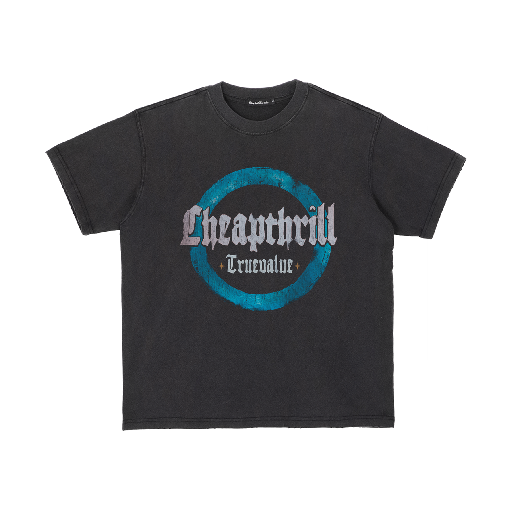 CENSMADE Washed Old Printing Tee