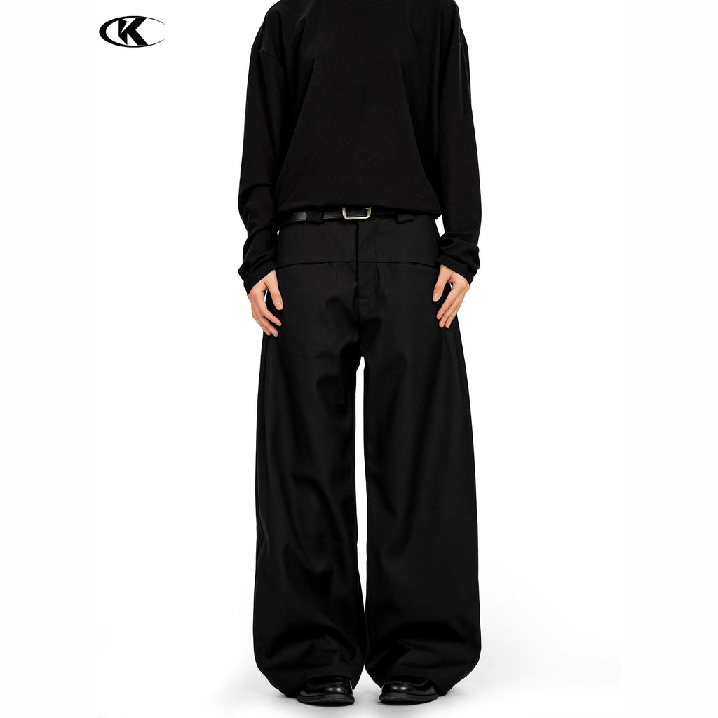 11KN Retro Premium Simple Straight Pants