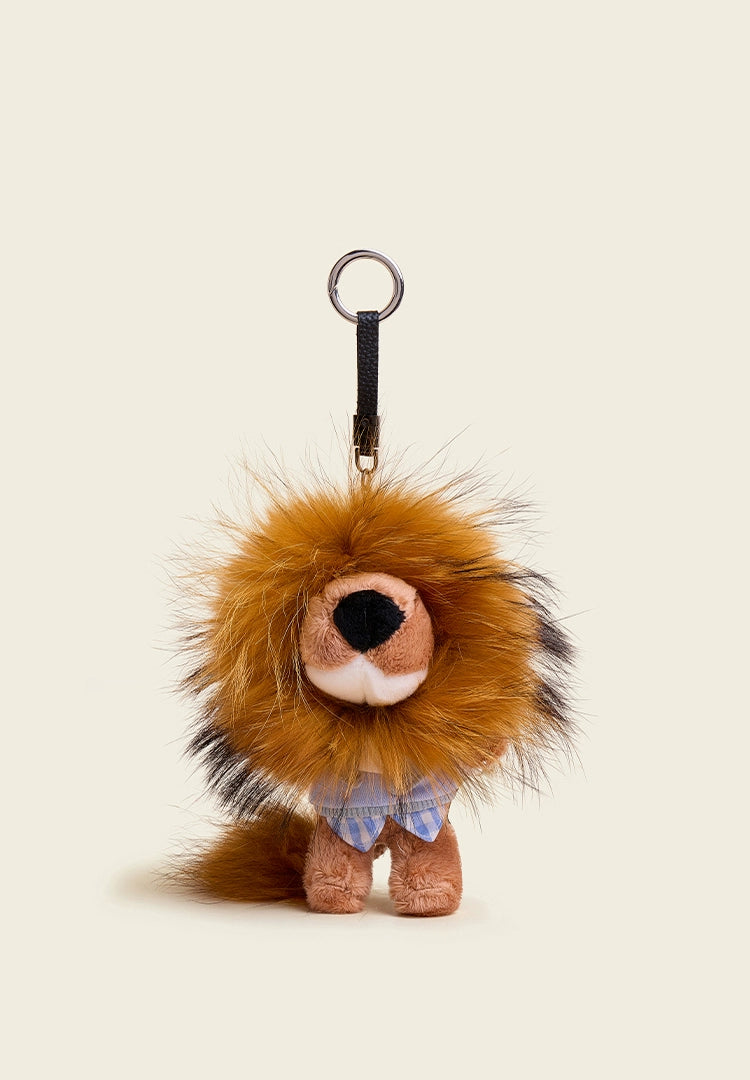 HAVEROSE Creative Plush Lion Doll Bag Pendant