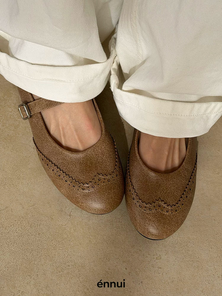 Ennui Vintage Pumps Flat Shoes