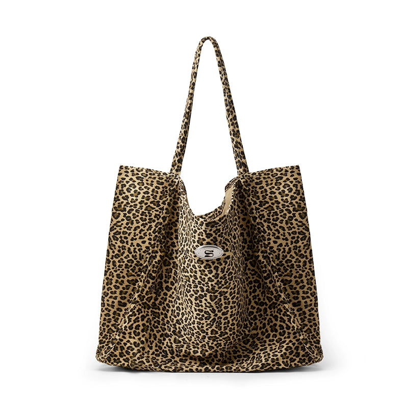 SmoSmos Leopard Commuter Shoulder Bag