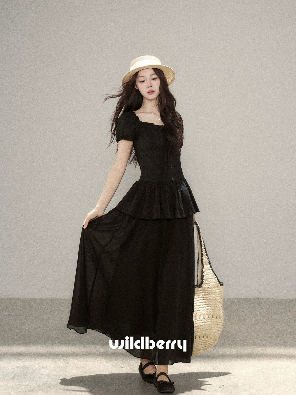 Wildberry Temperament Waist Dress