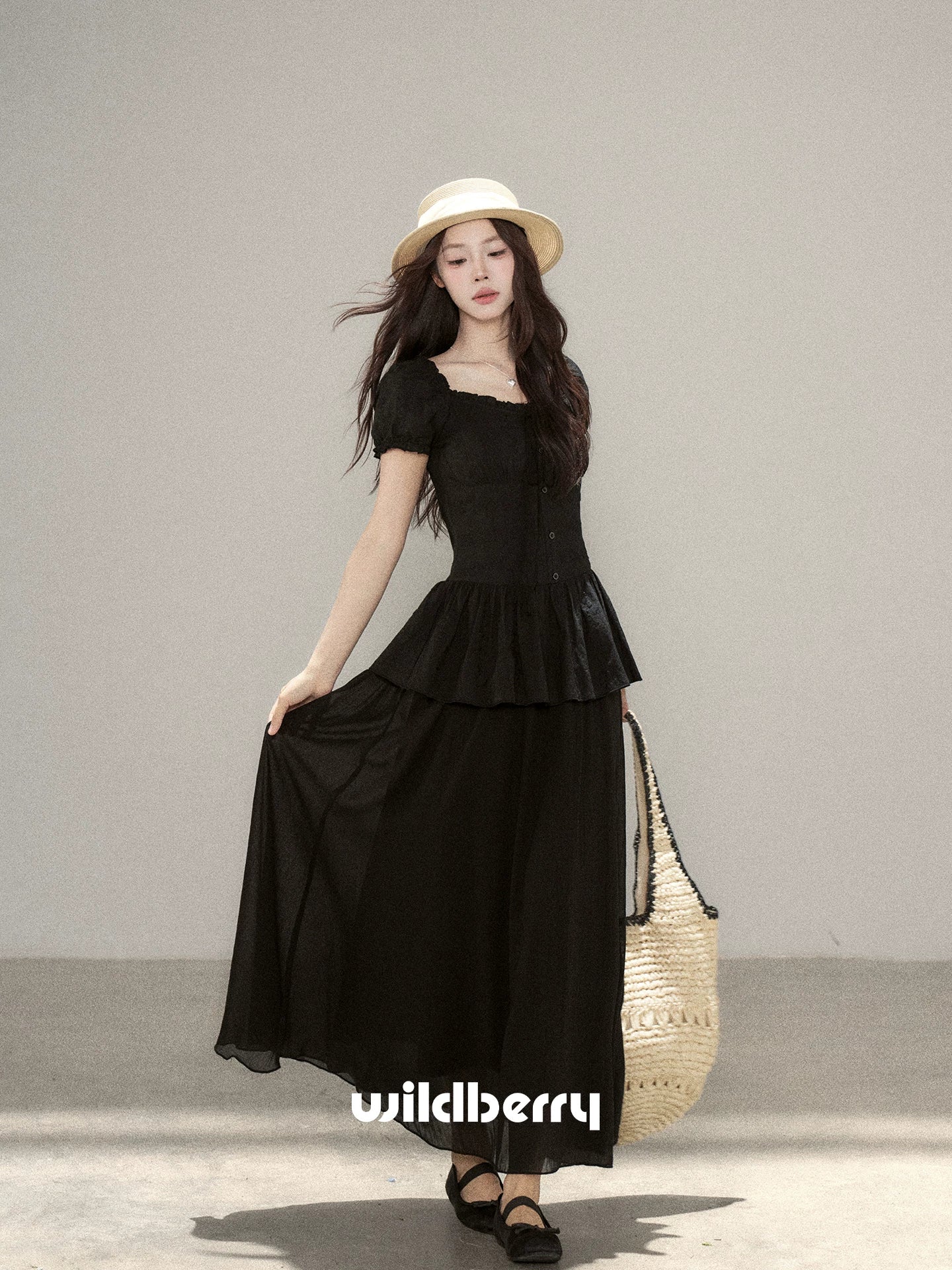 Wildberry Temperament Waist Dress