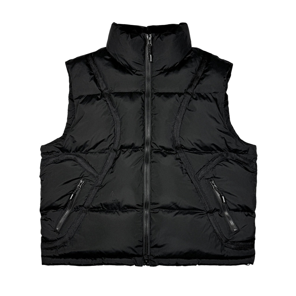 ComicTree Webbing Stand-up Collar Cotton Vest