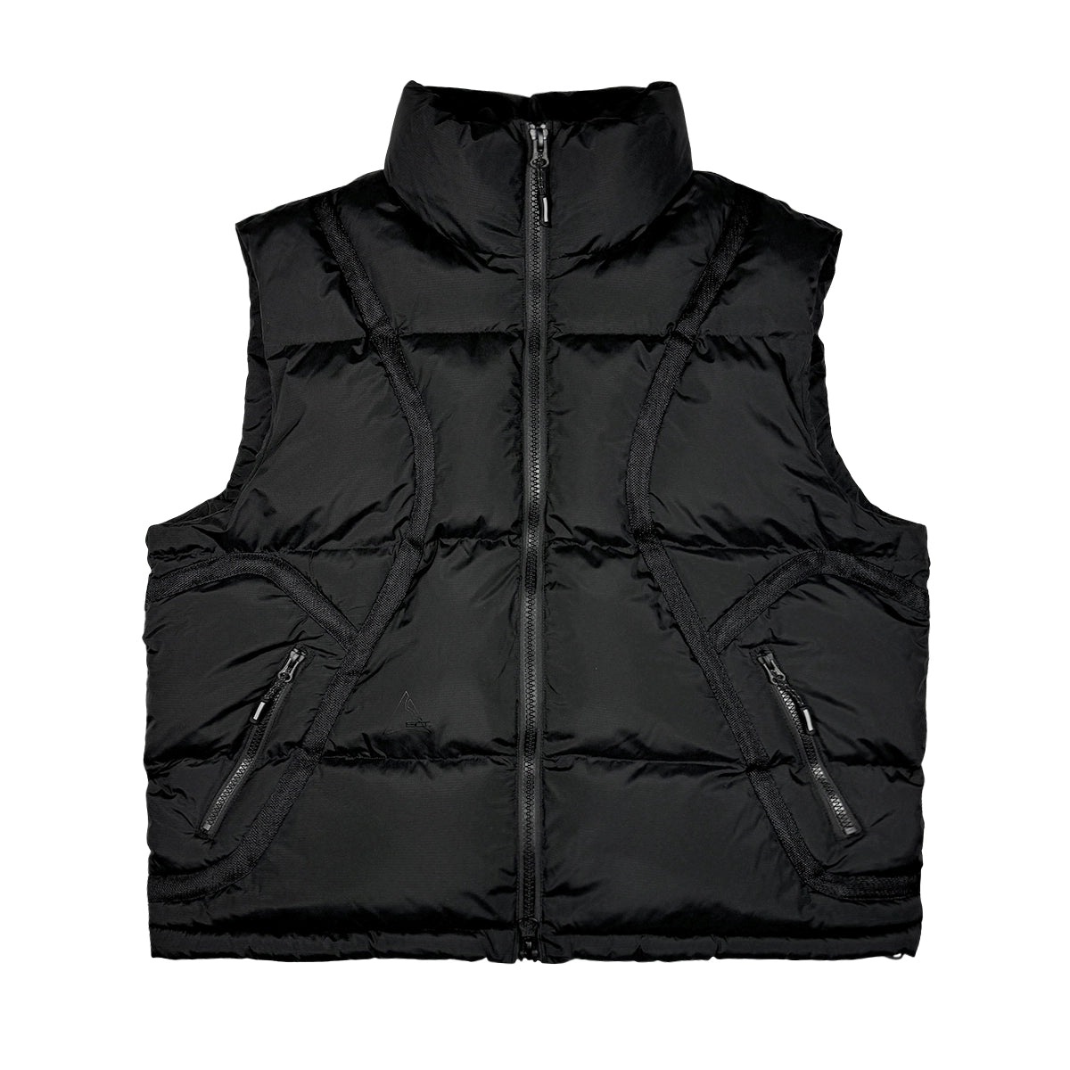 ComicTree Webbing Stand-up Collar Cotton Vest