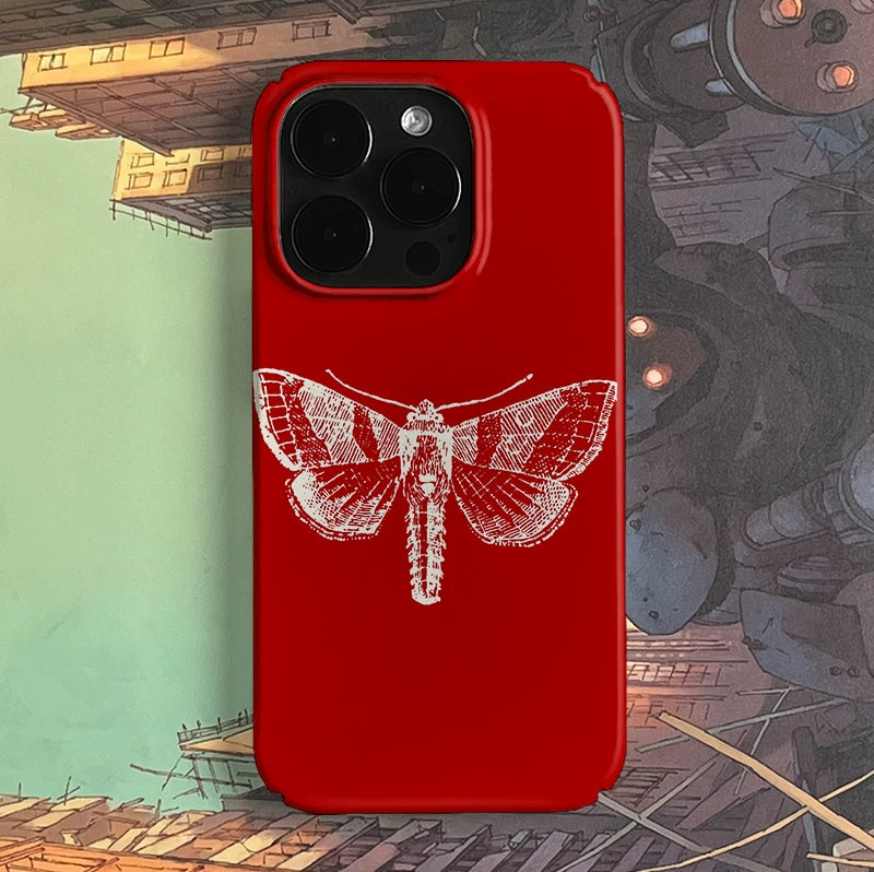 Pbcase Blood Butterfly Art High Sense Apple Phone Case