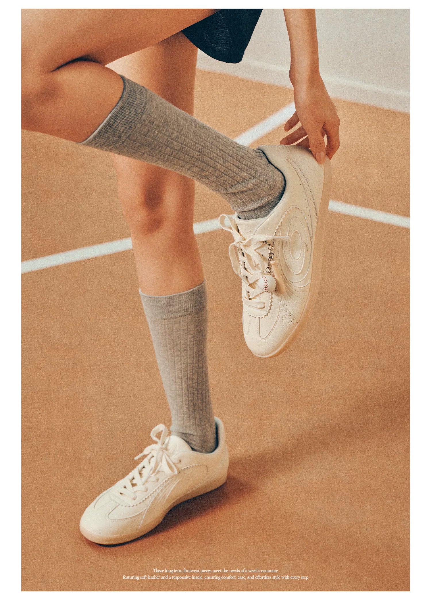 OLDORDER Vintage Niche Design Flat Shoes