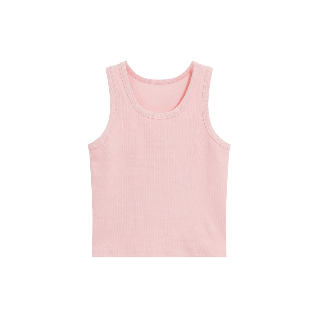 FUNKYFUN Elastic Thick Threaded I-shaped Vest