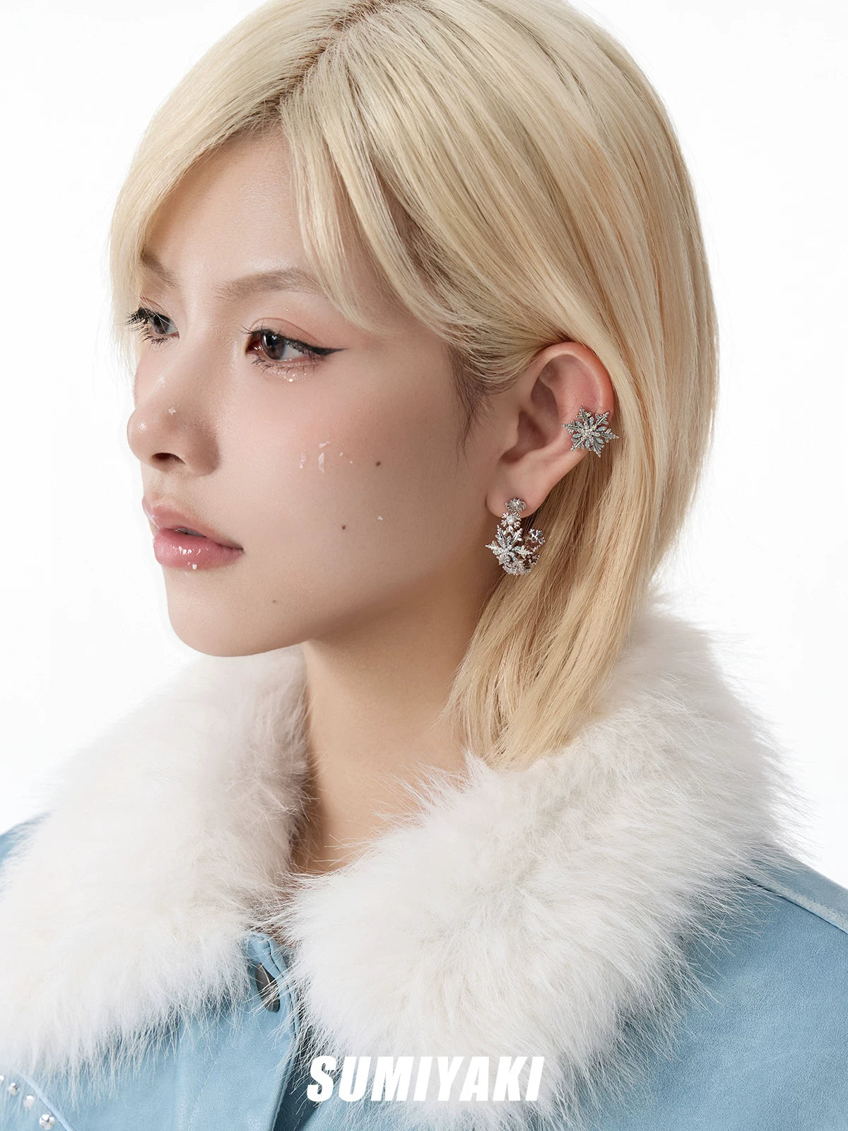 SUMIYAKI Premium Snowflake Earrings