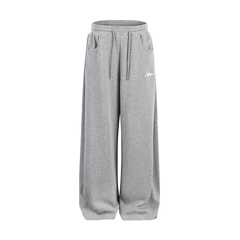 CoosRetro Loose Casual Fleece Track Pants
