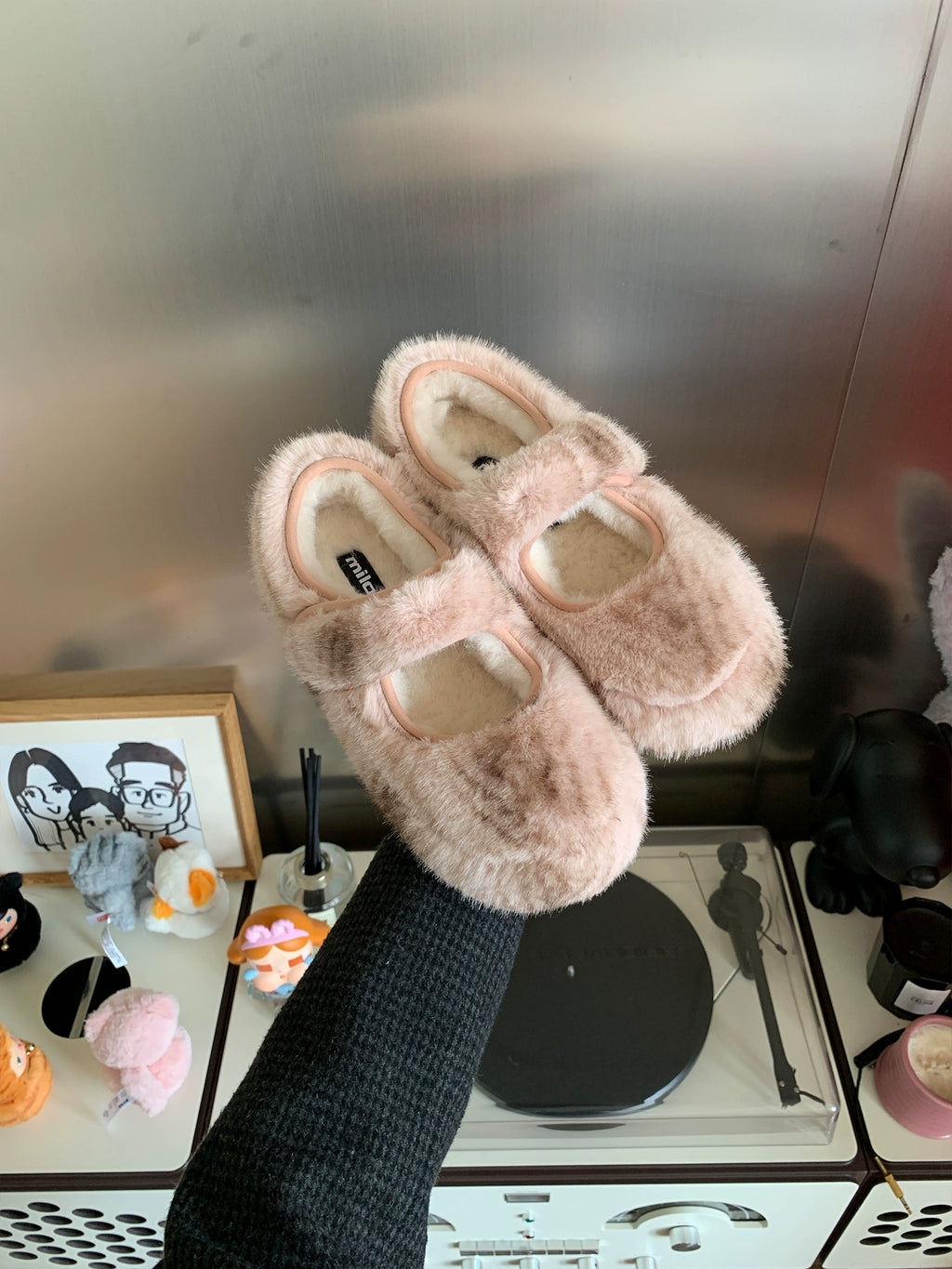 Milooey Soft-soled Velcro Bread Shoes