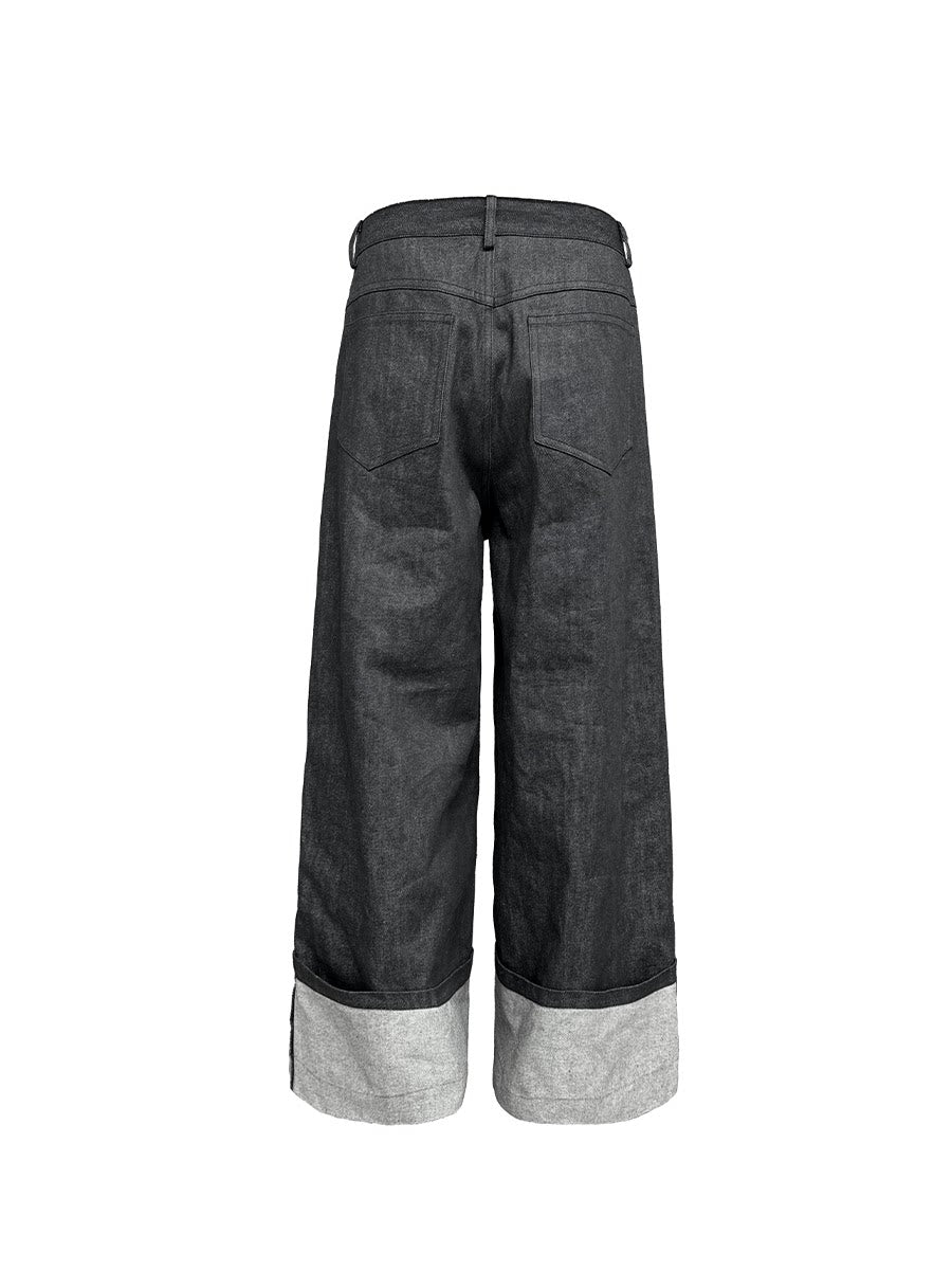 JCAESAR Retro Flanged Original Cow Jeans