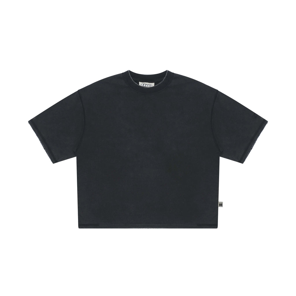 MMBBT Solid Color Worn Washed Old Tee