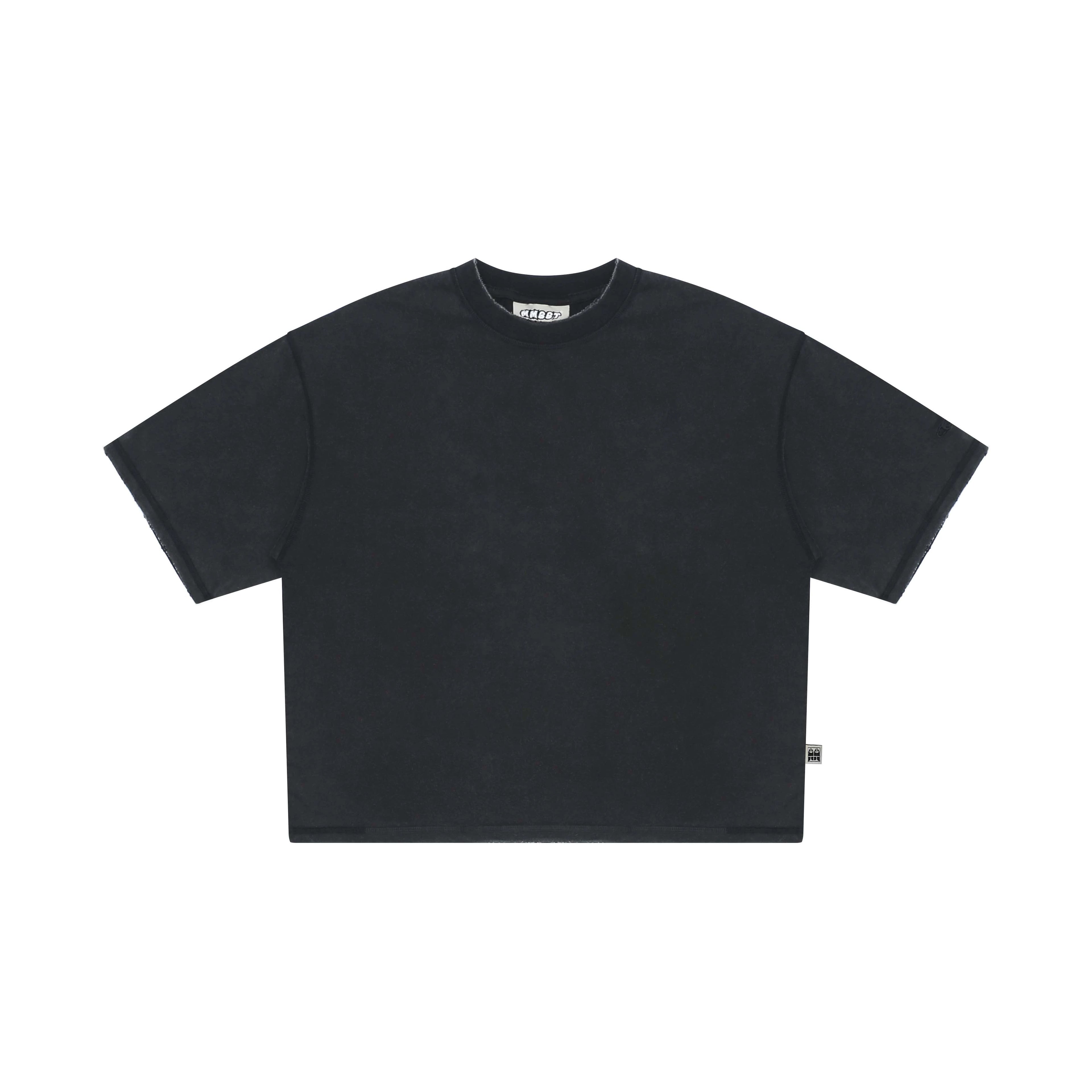 MMBBT Solid Color Worn Washed Old Tee