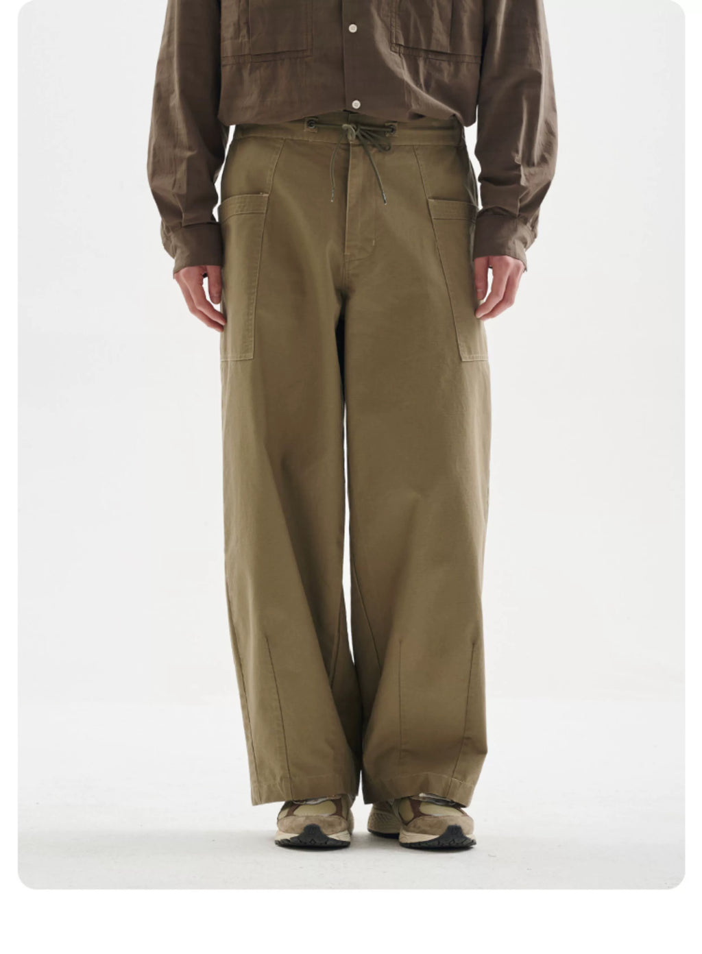BUTTBILL  silhouette straight pants