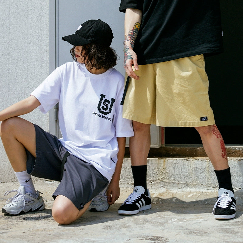 US Hip-hop Hip-hop Trendy Street Brand Versatile Five-point Pants