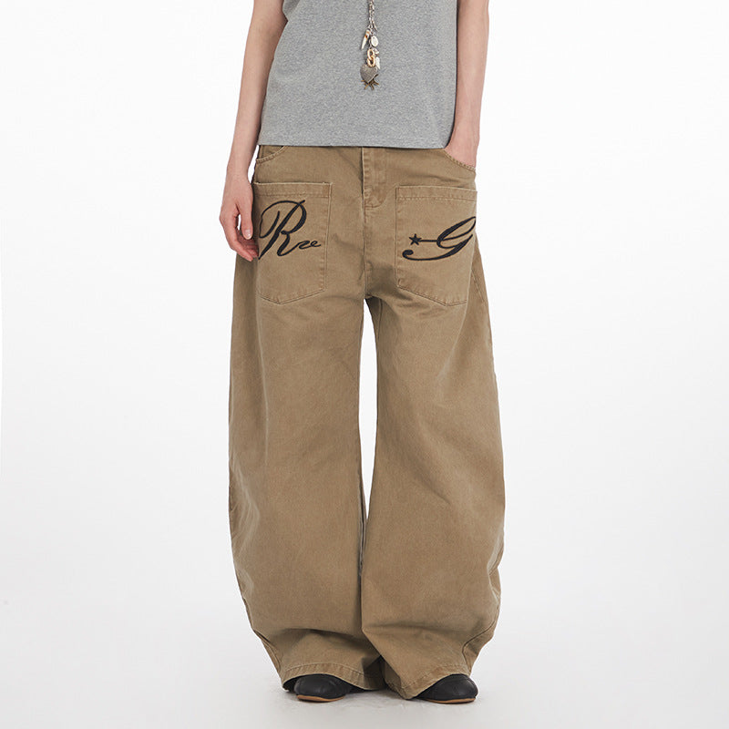 Nariele Vintage High Waist Loose Jeans