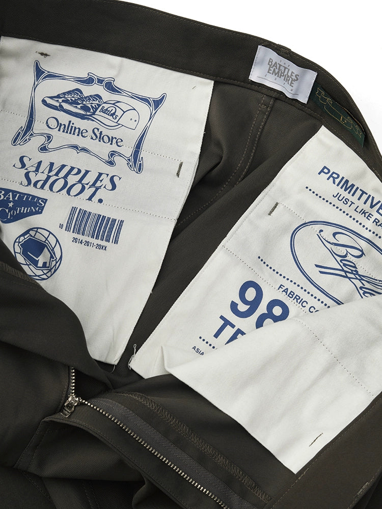 Battles Simple Casual Vintage Casual Pants