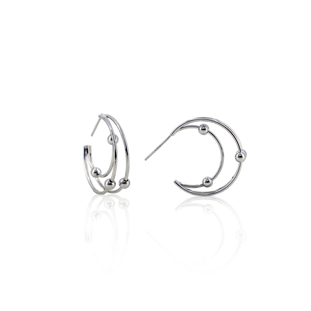SUMIYAKI Circle Niche Premium Stud Earrings