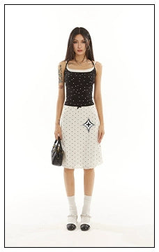 Zero Polka Dot Sling Chest Pad Vest