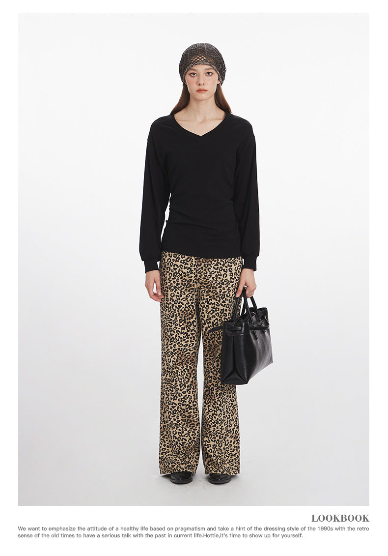 NarieleV Neck Premium Inner Strap Long Sleeve