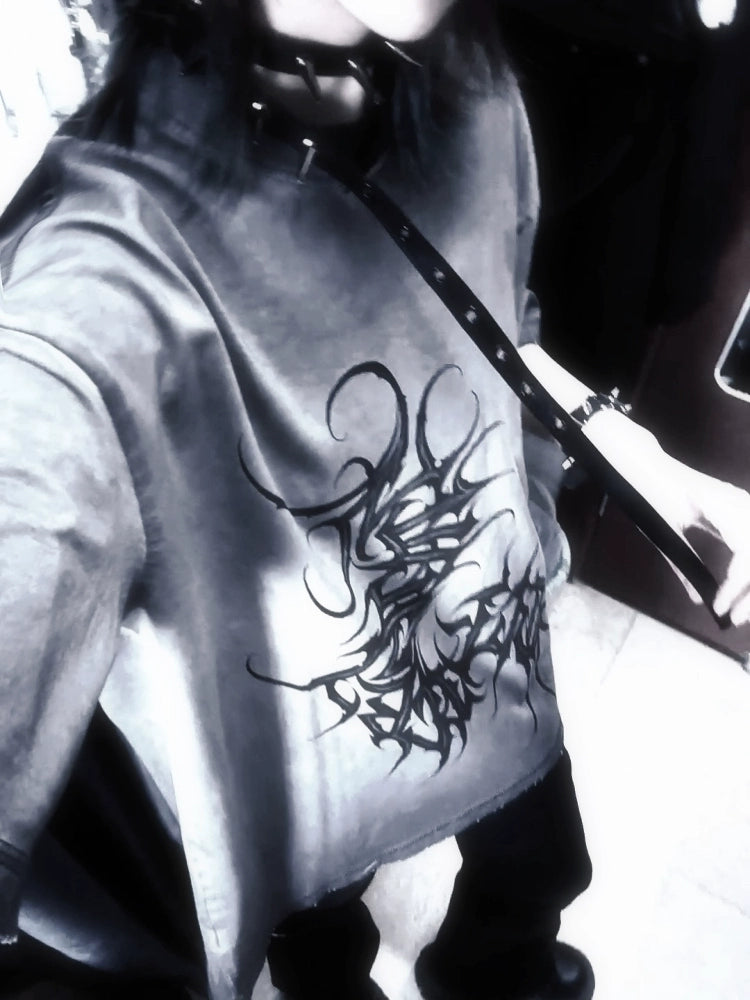 Wetbody Graffiti Tattoo Niche Centipede Neutral Tee