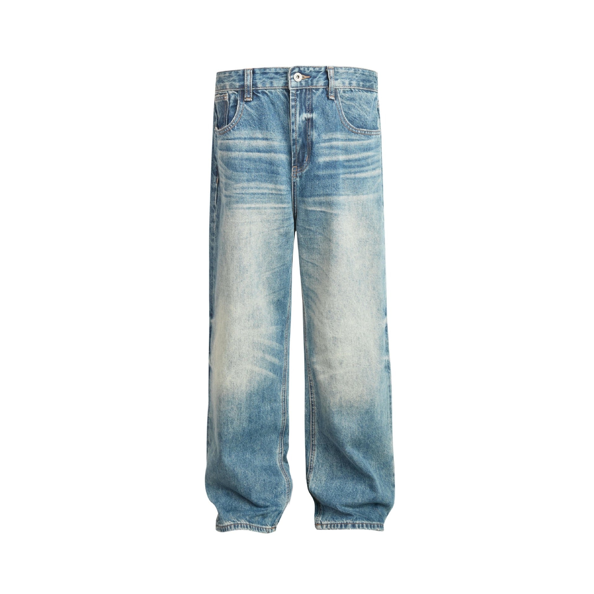 MADEEXTREME Vintage Loose Casual Straight Jeans