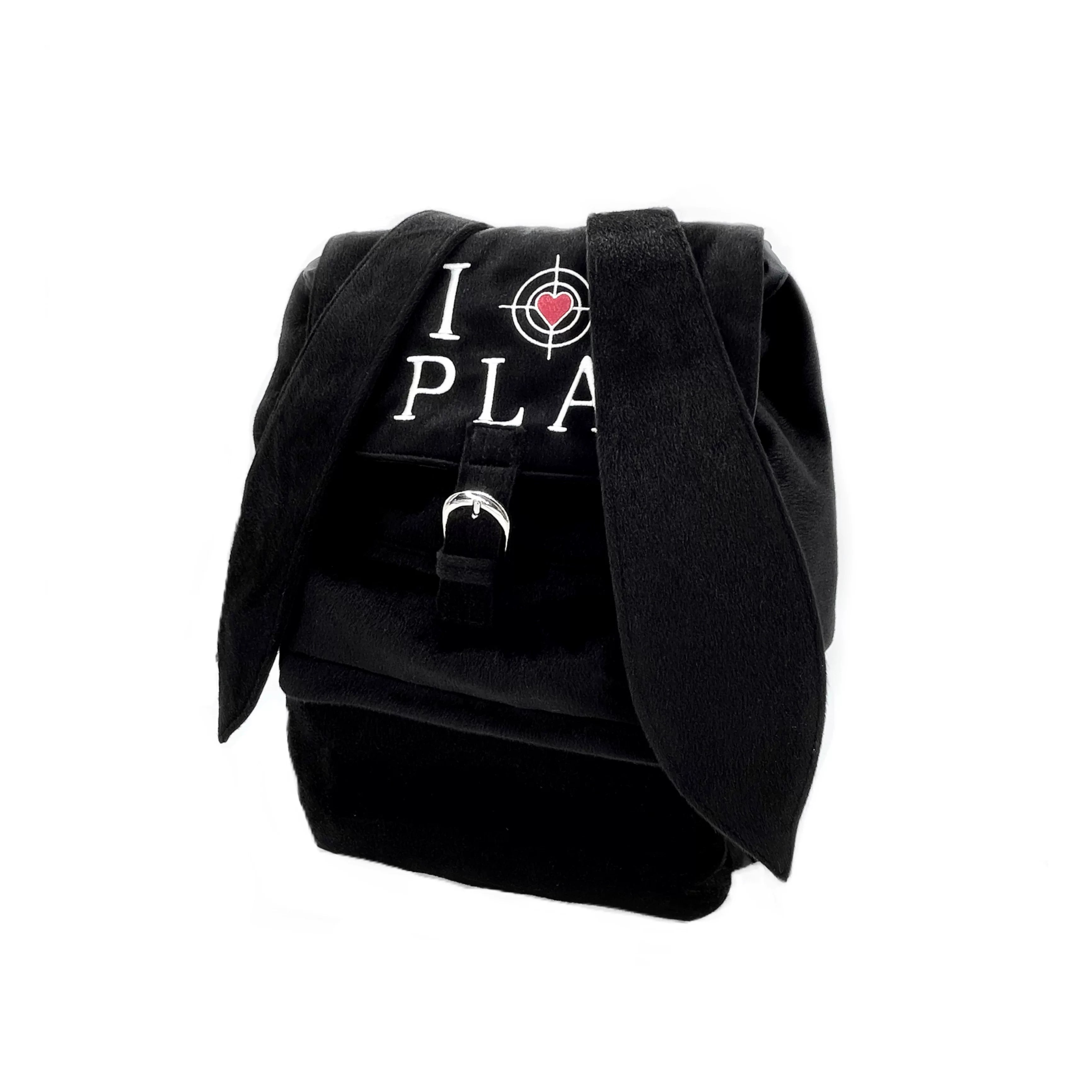 SAUCE Mink Rabbit Ear Embroidered Backpack