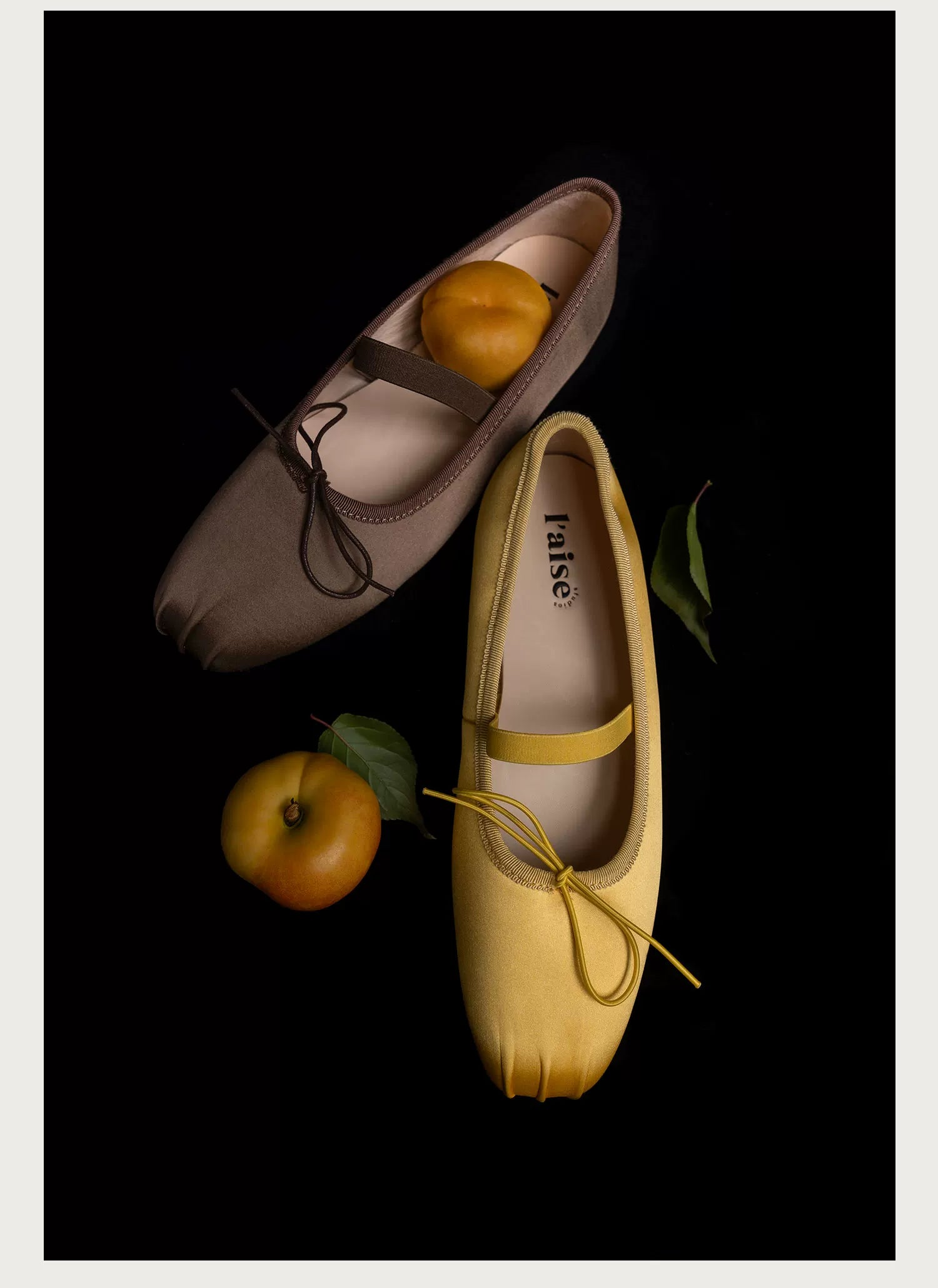 L'aise Silk Pleated Shoes