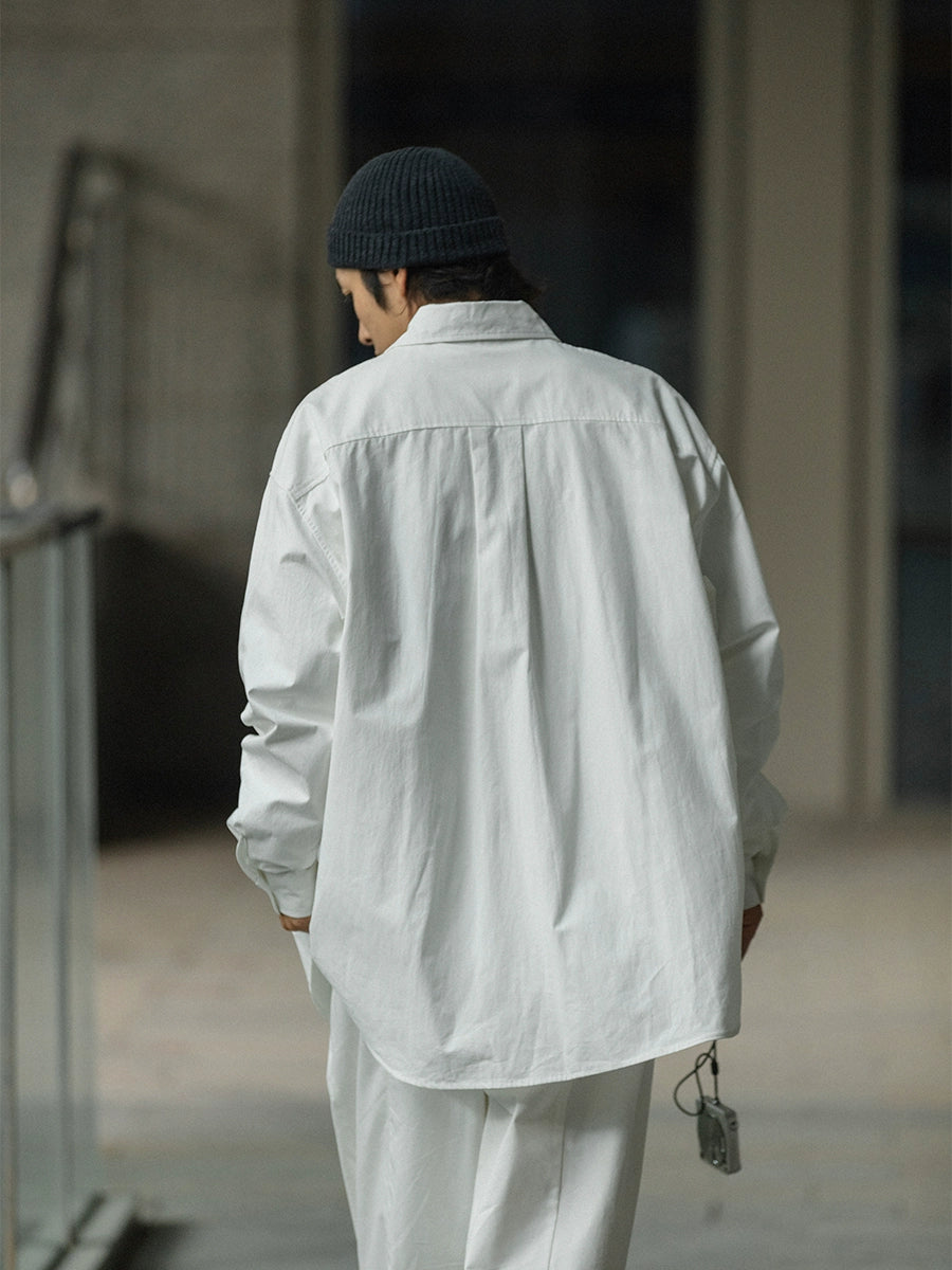 NOEAR Loose Silhouette Vintage Shirt