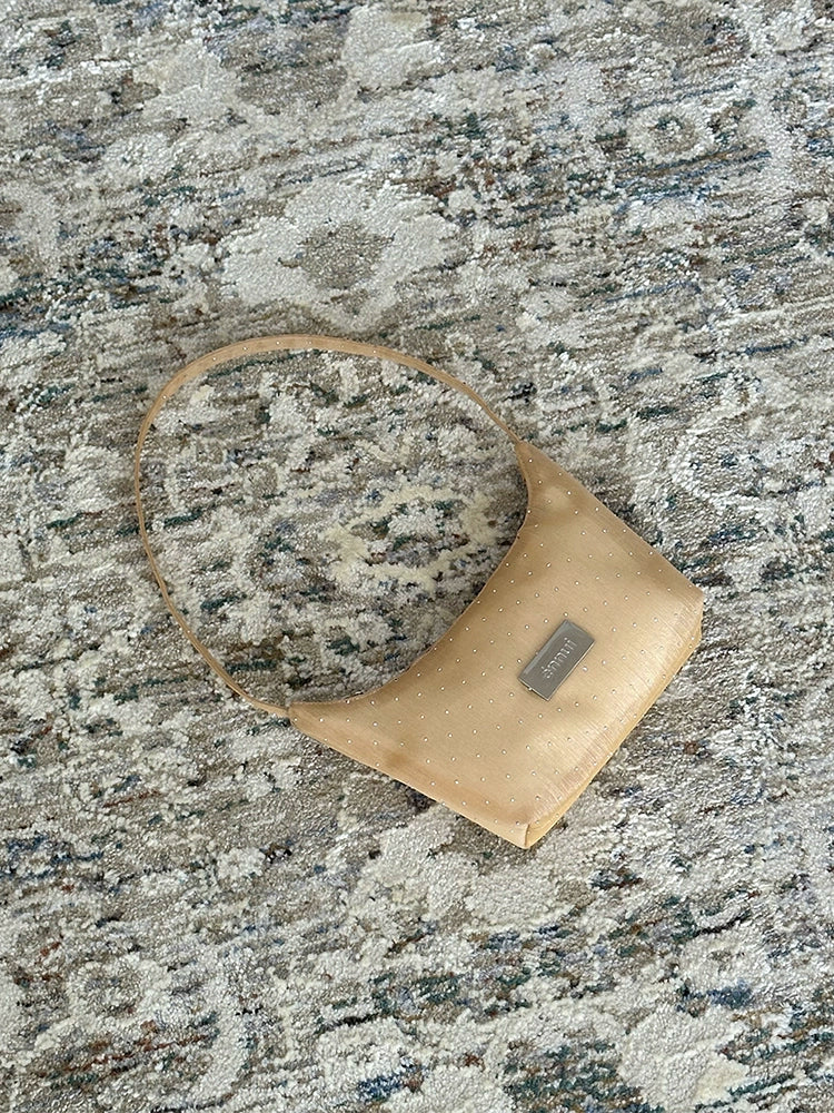 ENNUI Mesh Hot Drilling Transparent Underarm Bag