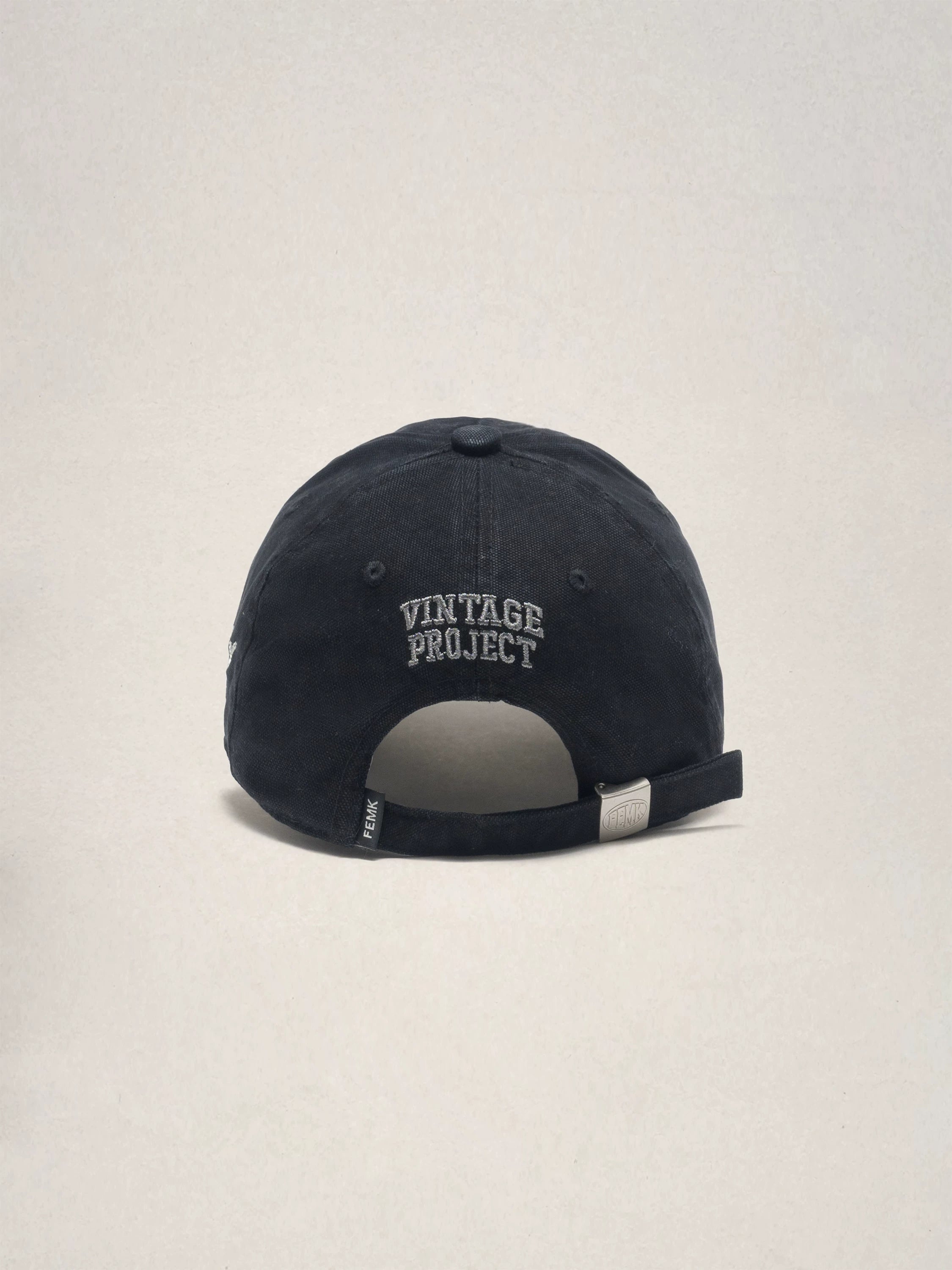 Fleamarket Vintage Alphabet Embroidered Cap