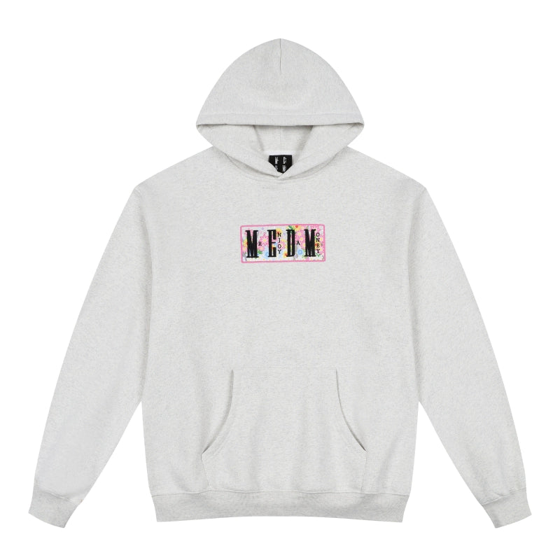 MEDM Simple Embroidered Casual Hooded Sweater