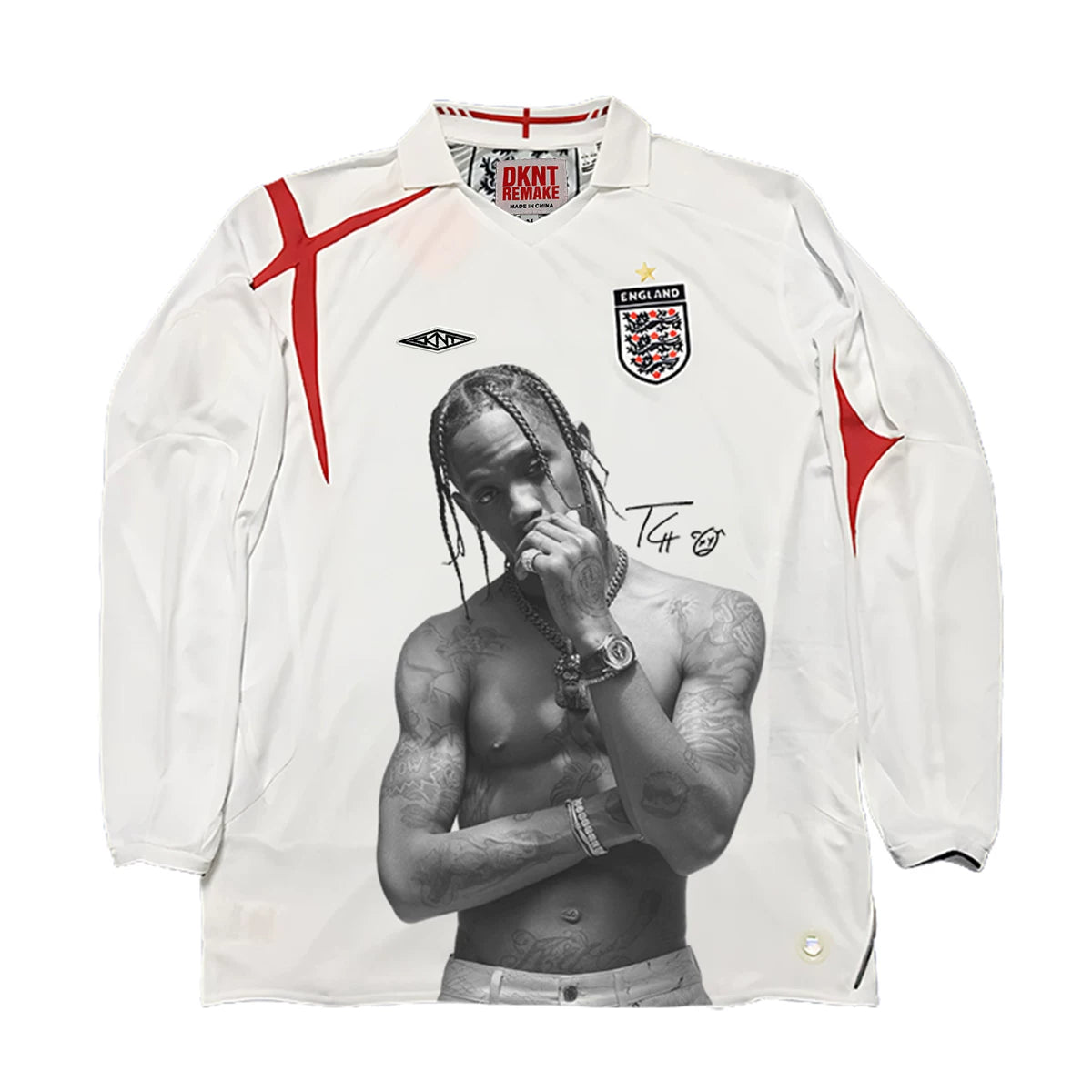 Travis Scott REMAKE vintage VIBE blokecore football jersey