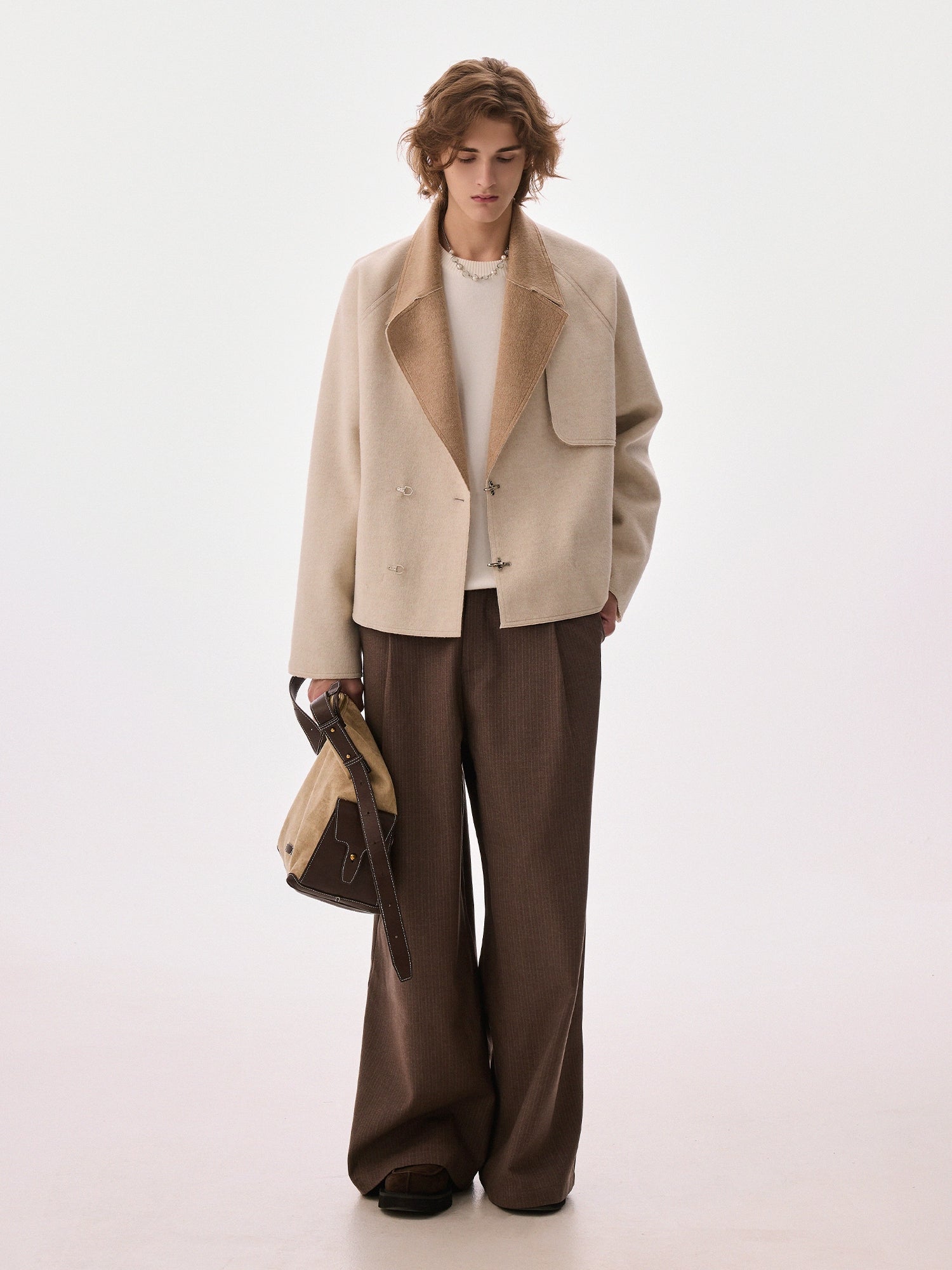 CHOR Premium Retro Short Double-sided Woolen Jacket