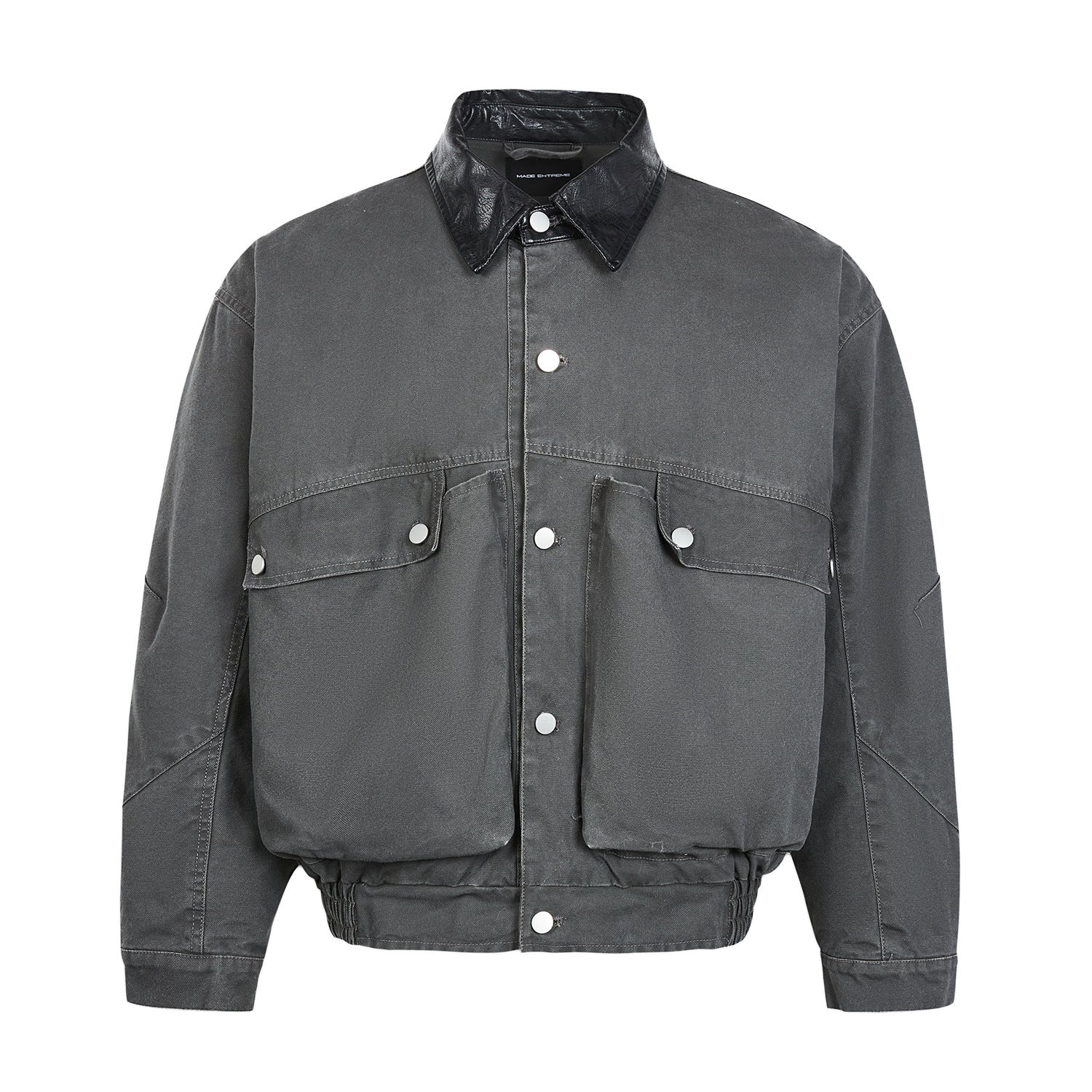 MADEEXTREME Lapel short wide thickened jacket