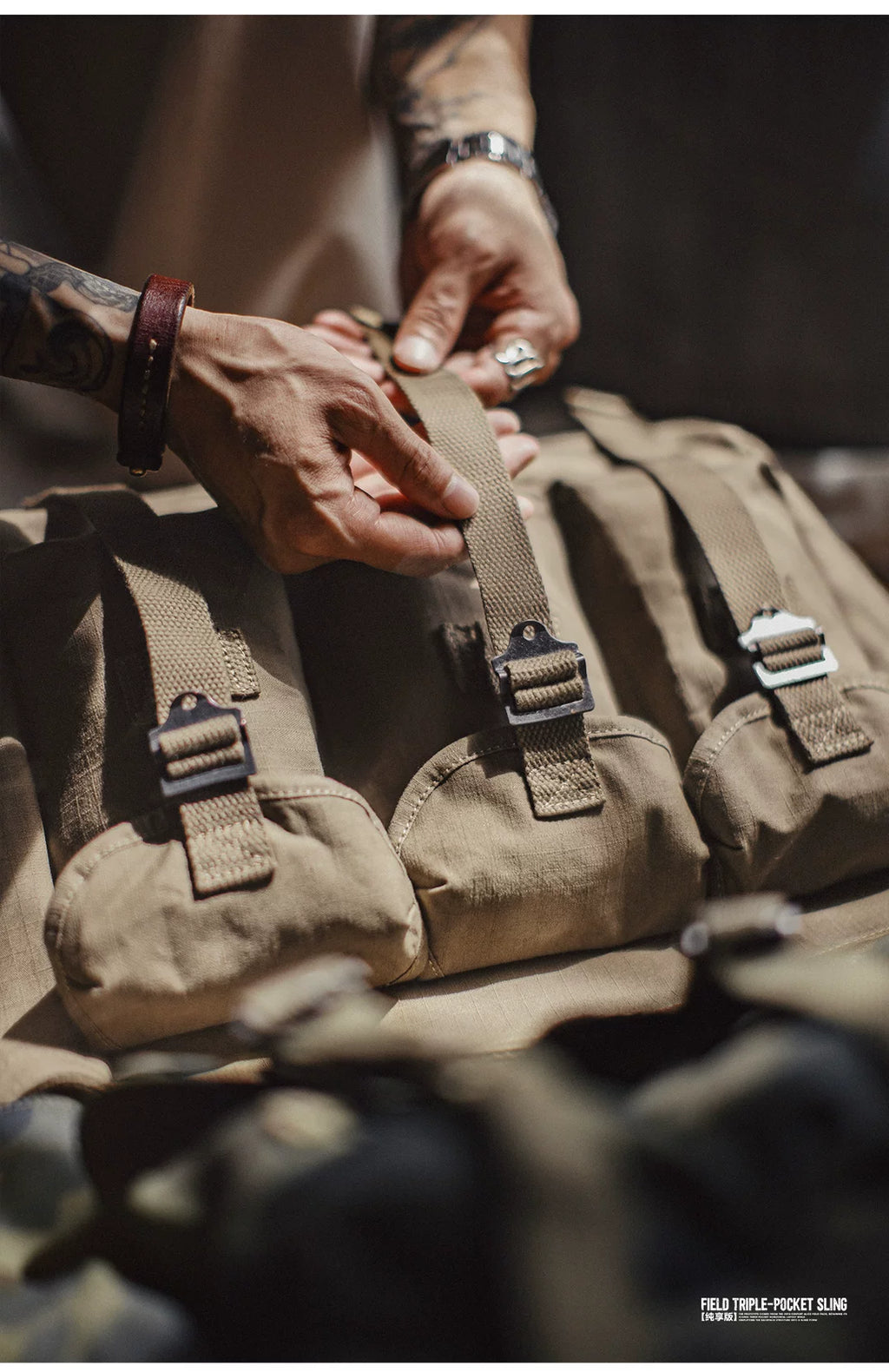 Madden Field Triple-Pocket Sling Bag