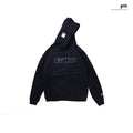 Battles Basic Logo Print Fleece Hoodie
