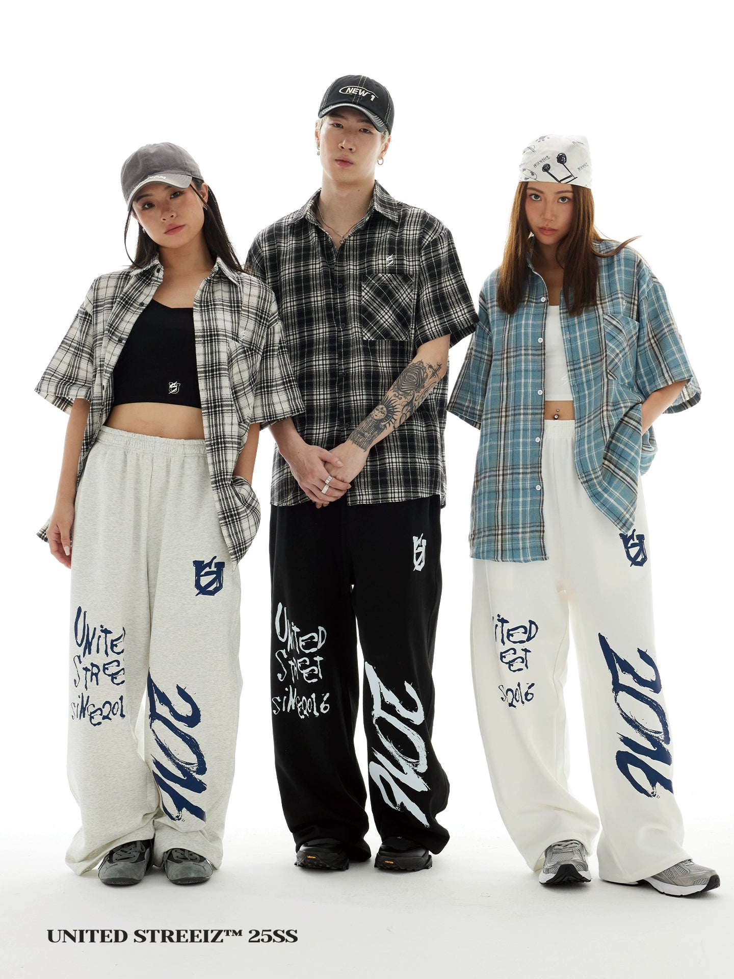 US Hand-painted Graffiti Casual Versatile Trousers