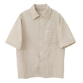 Borrowed Project Square Neck Short Sleeve Shirt