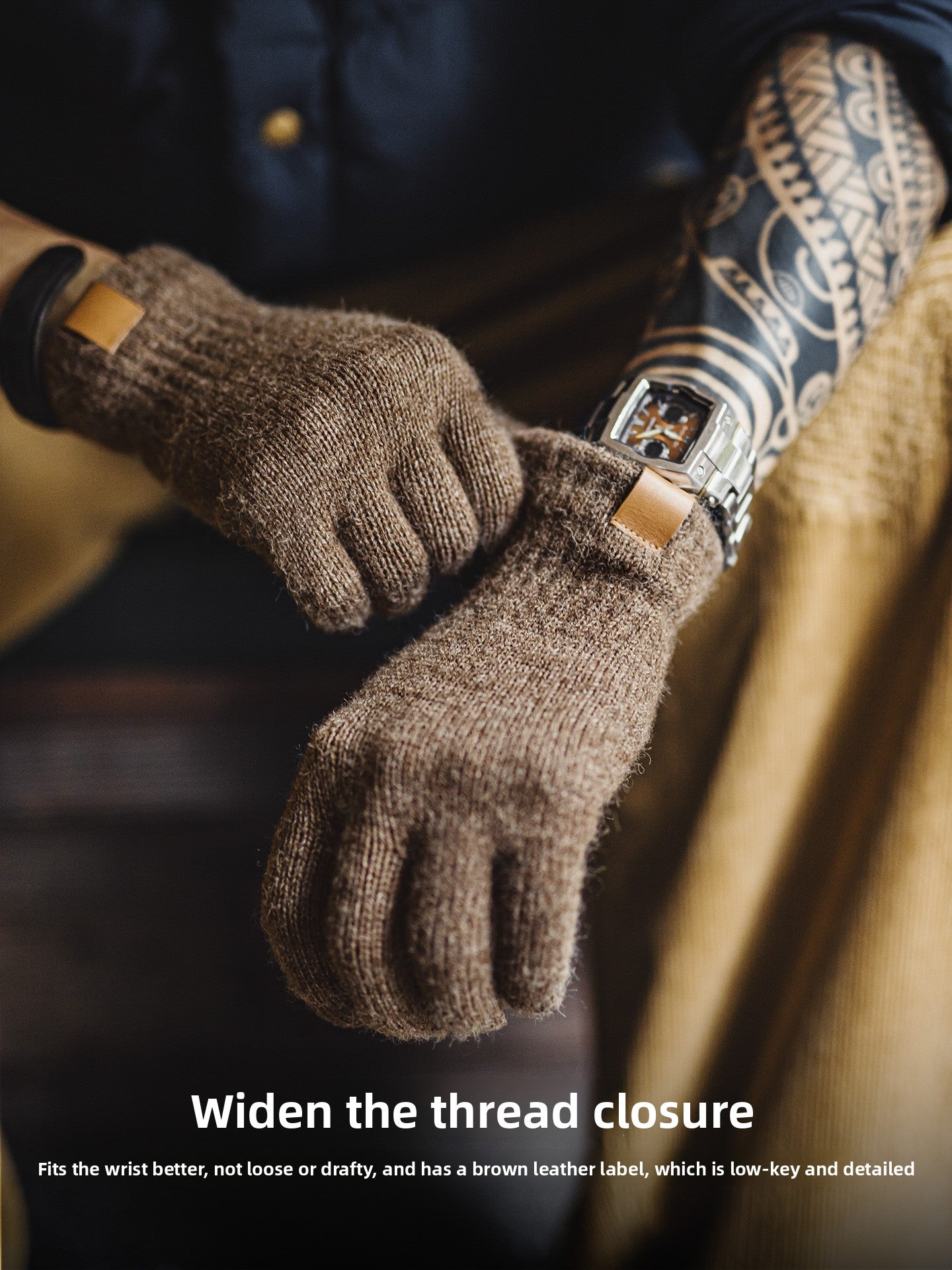 Madden retro Arctic cold-proof gloves