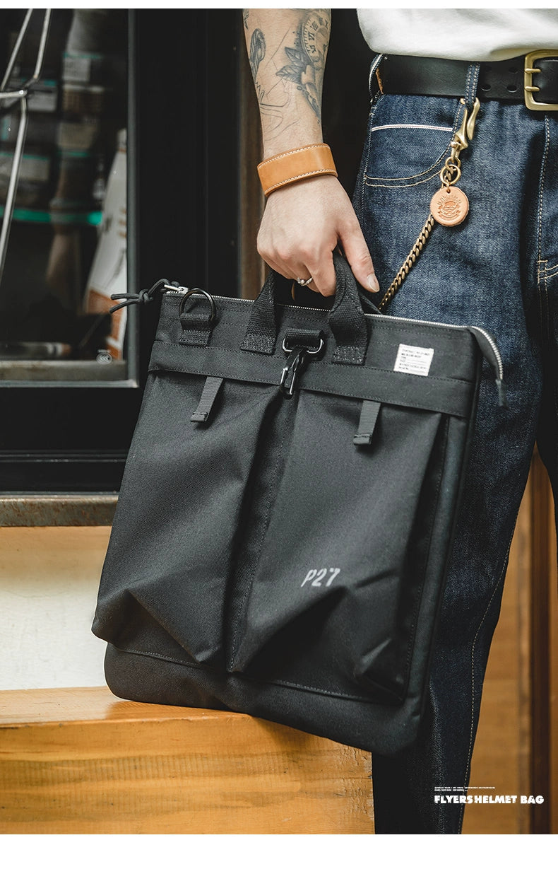 Maden Tooling Vintage Large Capacity Handbag