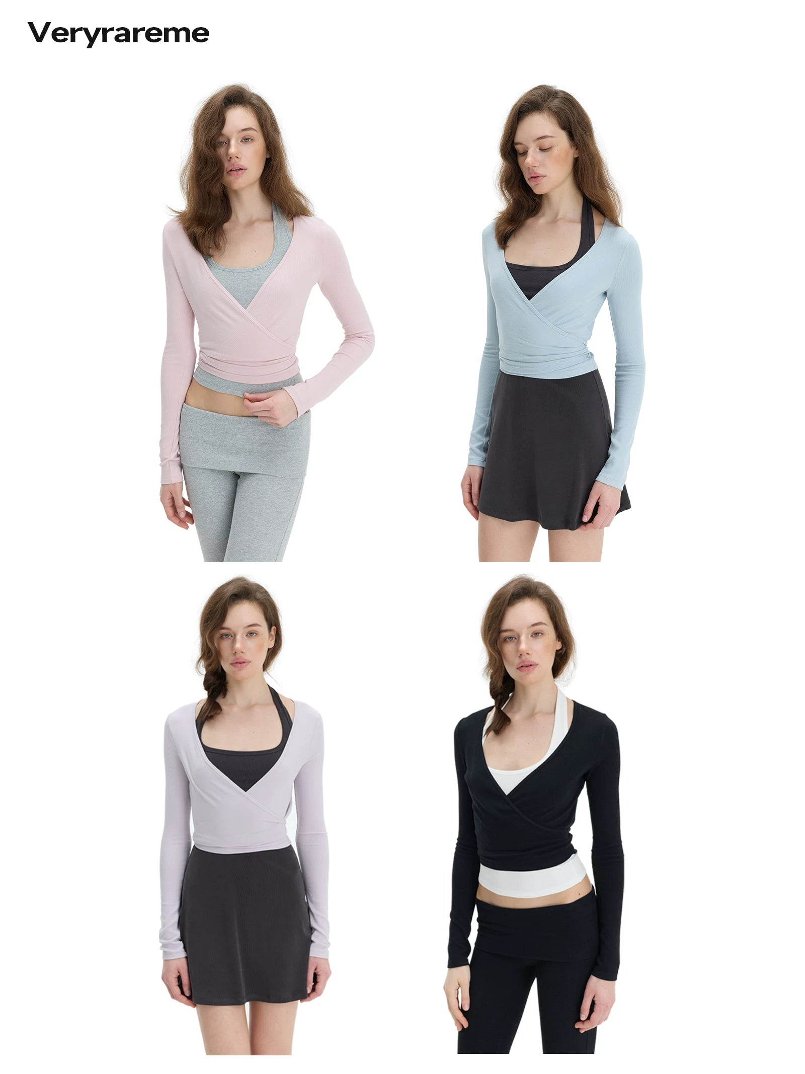 Veryrareme Strappy Pilates Blouse