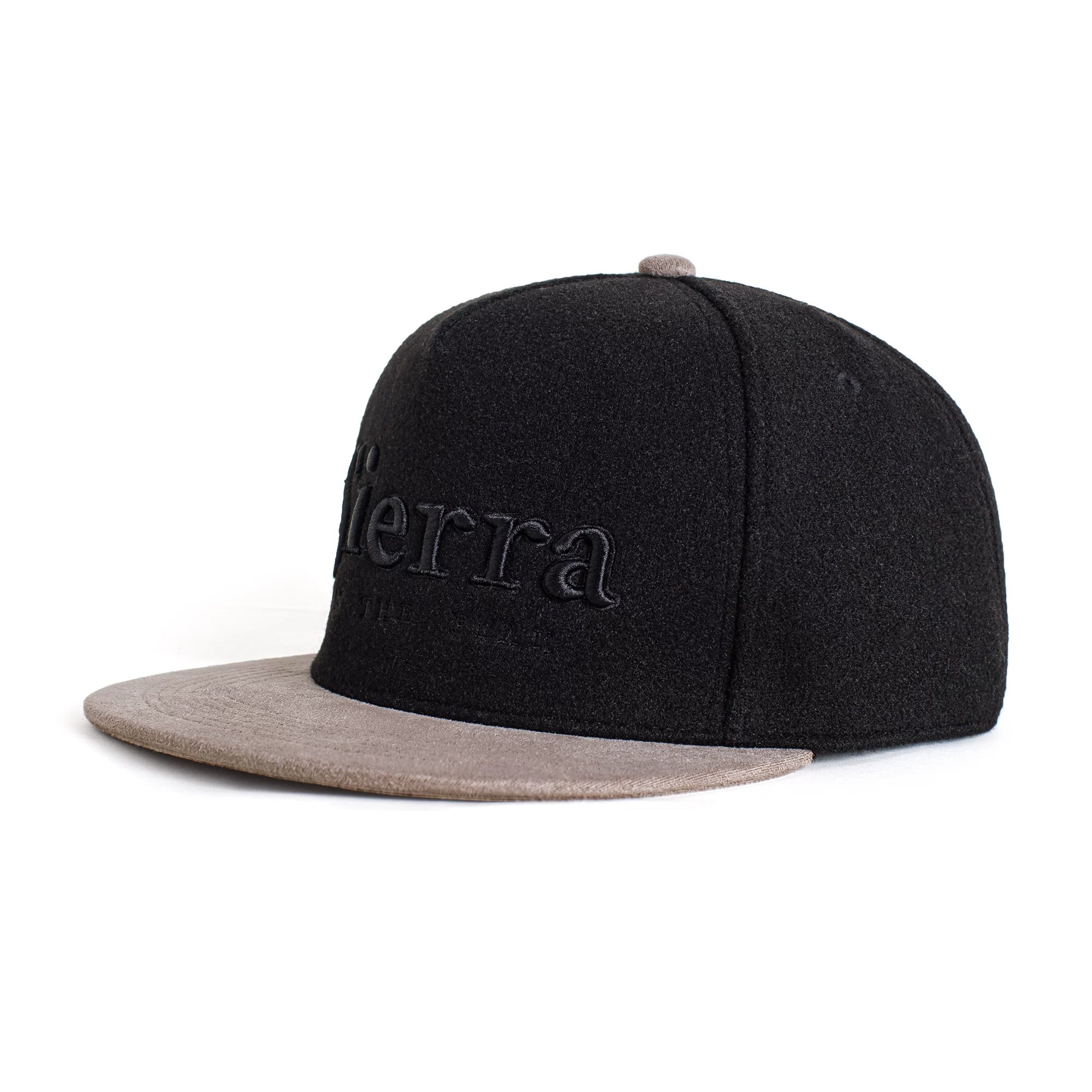 Maden Flat-brimmed Baseball Cap Woolen Embroidered Cap