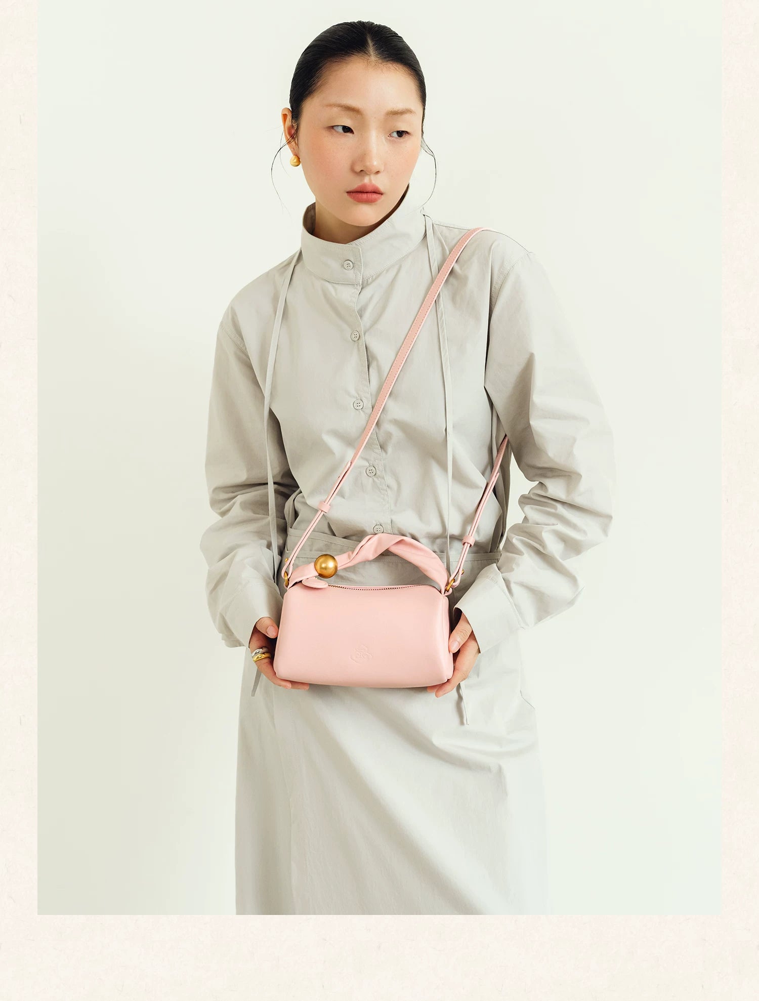 LOSEA First-layer Napa Cowhide Exquisite Tote Bag